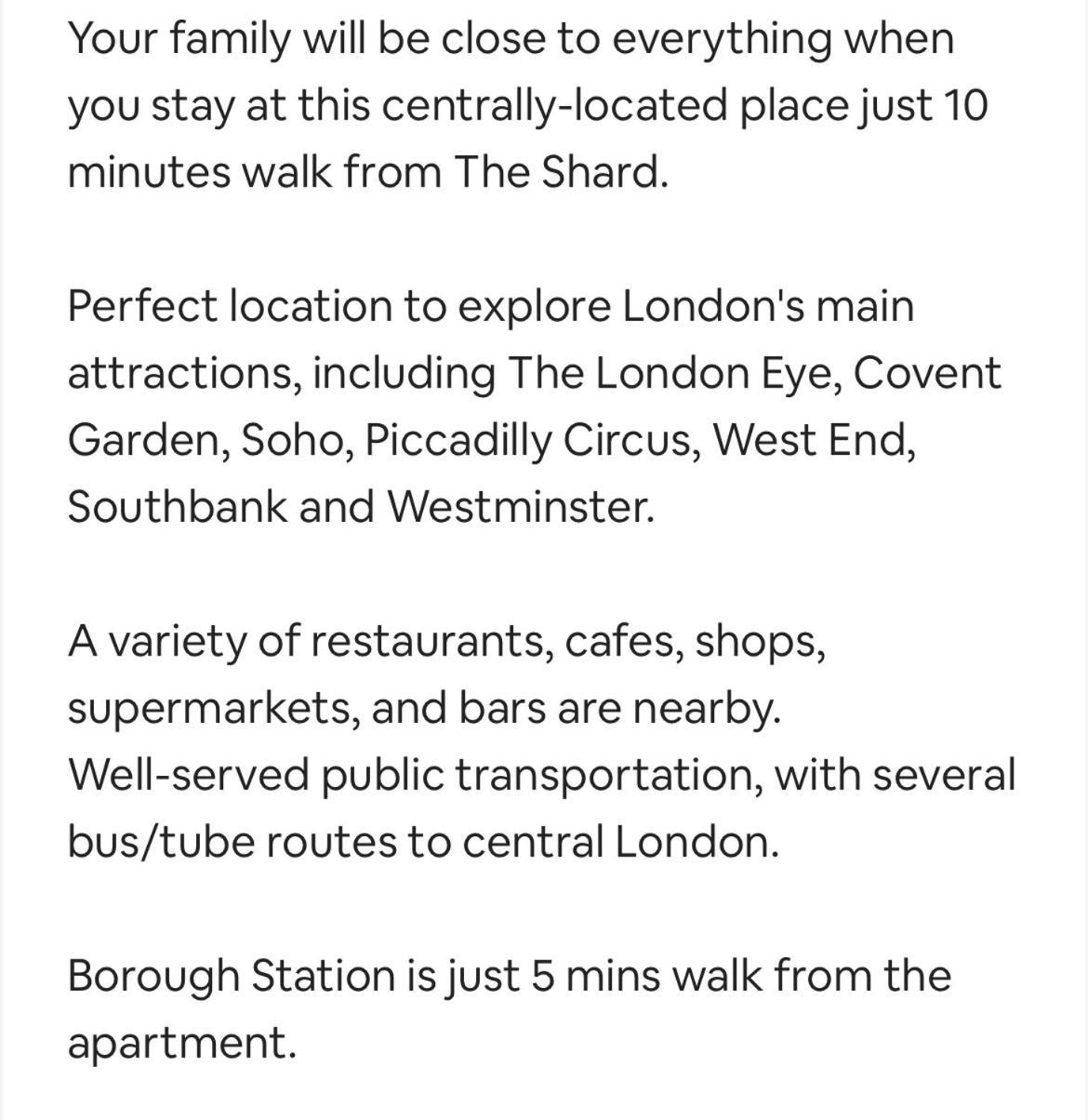 Aprt 10Mins Walk From The Shard! Apartment London Ngoại thất bức ảnh